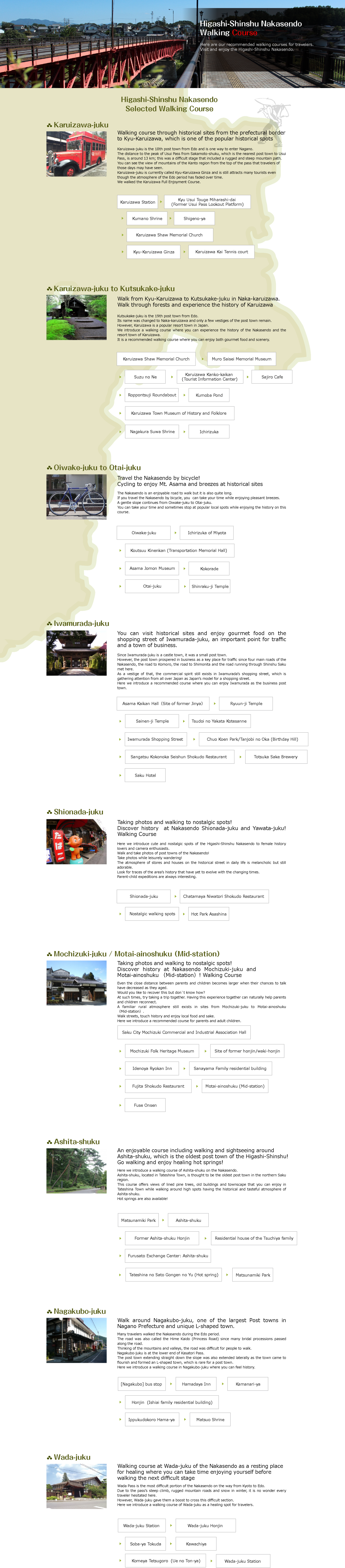 東信州中山道連絡協議会
